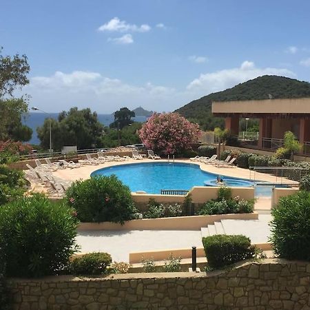אז'אקסיו F2 Vue Mer Dans Residence Avec Piscine מראה חיצוני תמונה