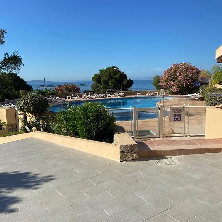 אז'אקסיו F2 Vue Mer Dans Residence Avec Piscine מראה חיצוני תמונה